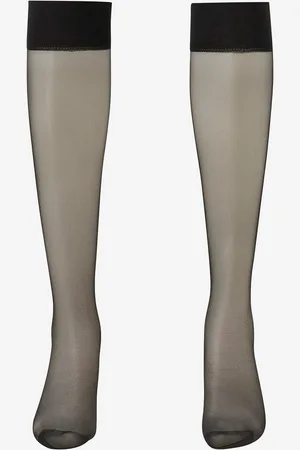 Falke Knæstrømpe Seidenglatt 15 Den Knee-high