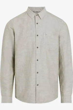 Calvin Klein Skjorte Linen Cotton Regular Shirt