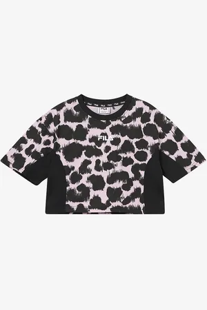 Fila Top Bad Arolsen Cropped Wide Tee