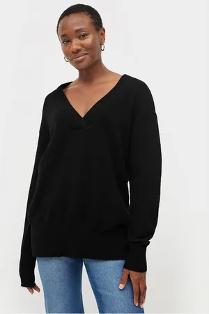 ELLOS Jumper i længere model med v-hals