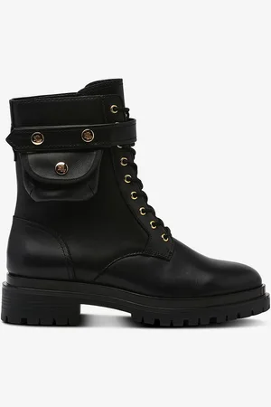 Ralph Lauren Ankelstøvler i læder