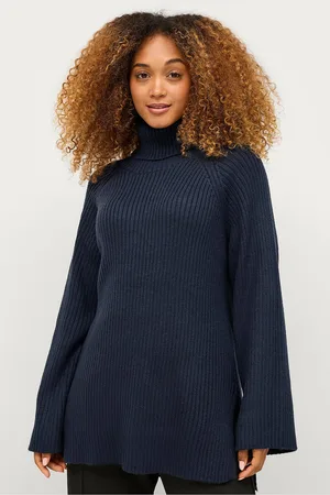 Gina Tricot Turtleneck trøje Roll-neck Knitted Sweater