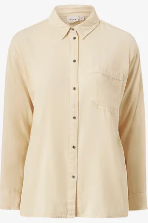 VILA Skjorte VIBISTA L/S OVERSIZE SHIRT/SU - NOO