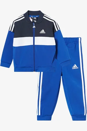 adidas Træningssæt Tiberio 3-stripes Colorblock Shiny Tracksuit