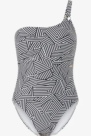 Speedo Badedragt Shaping Printed Asymmetric 1 Piece