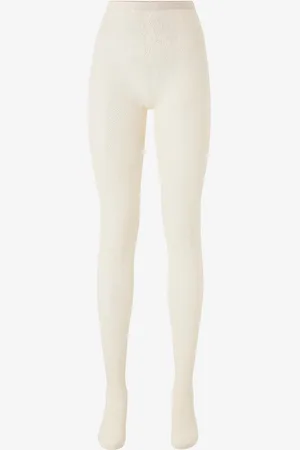 Swedish Stockings Strømpebukser Rosa Lace Tights