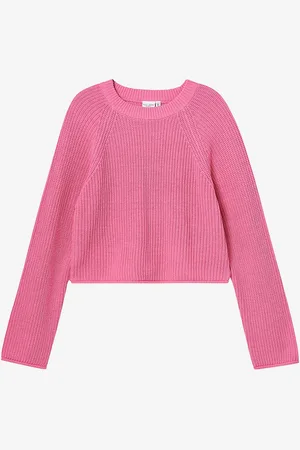 NAME IT Trøje nkfVenja LS Loose Short Knit