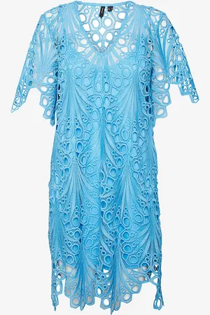 VERO MODA Blondekjole vmNikki Lace 2/4 Short Dress Wvn