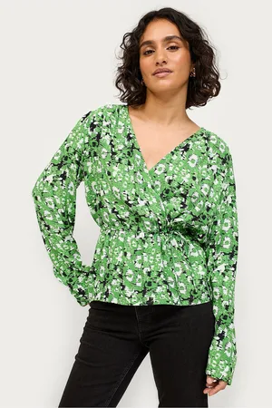 Soaked in Luxury Bluse slIna Wrap Blouse LS