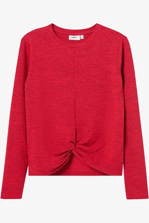 ONLY Top Kogroma L/s Glitter Knot Top Jrs