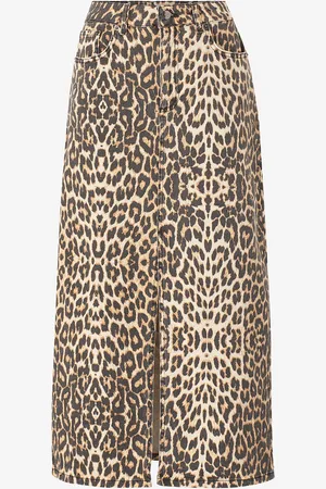 Co`Couture Cowboynederdel Leocc Denim Slit Skirt