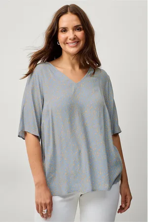 Zizzi Top vBella S/S Blouse