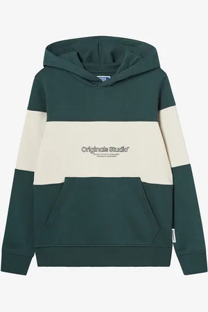 JACK & JONES Hættetrøje jorLakewood Block Sweat Hood BF Jnr