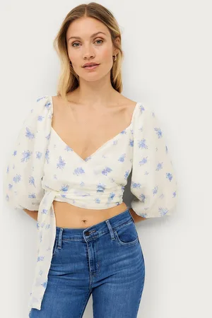 Gina Tricot Slå-om bluse Henny Wrap Top