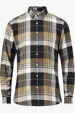 Lindbergh Skjorte Checked Herringbone Shirt L/S