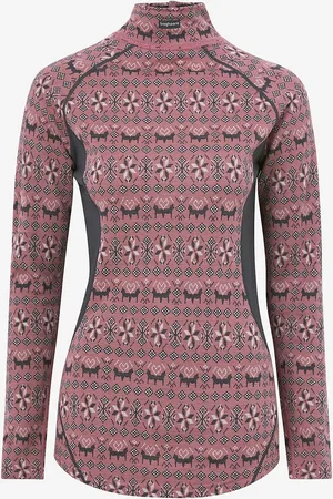 Bagheera Langærmet undertrøje Merino Dalecarlian Top Polo III W