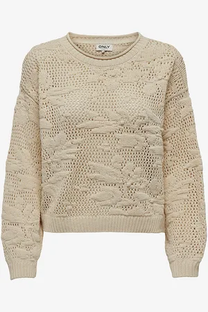 ONLY Trøje onlCille Life LS Structure O-neck