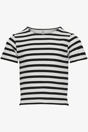 ONLY Top kogNella S/s Striped Top Jrs
