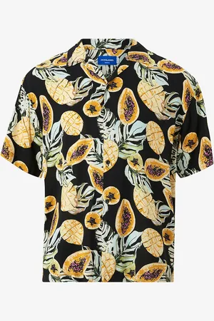 JACK & JONES Skjorte jorLuke Tampa Aop Shirt SS