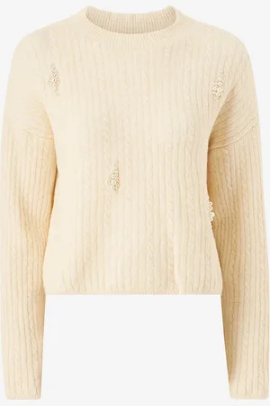 ONLY Trøje onlMarilla LS Pearl Oneck Knt