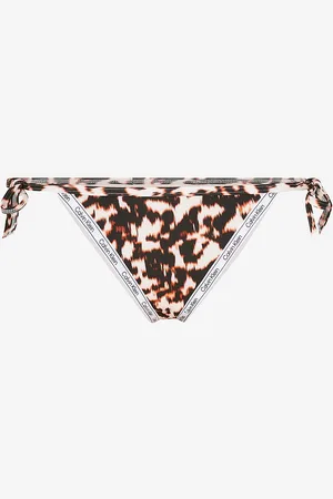 Calvin Klein Bikinitrusse String Side Tie Bikini Print