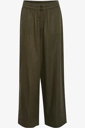 Kaffe Bukser Kamilia Long Wide Pants HW