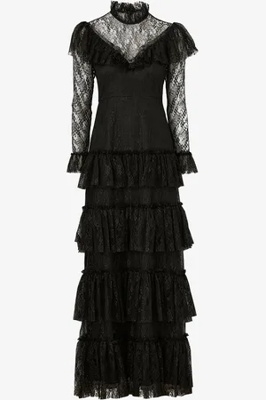By Malina Maxi kjole Joelle Long Sleeve Lace Maxi Dress
