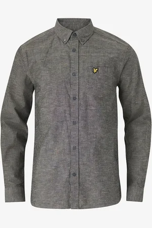 Lyle & Scott Skjorte Cotton Linen Button Down Shirt