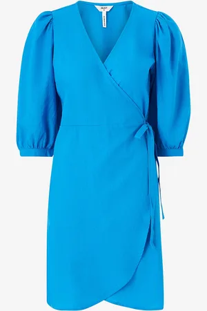 Object Slå-om kjole objChristina 3/4 Dress 126