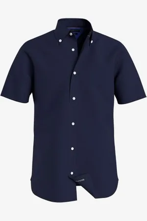 Tommy Hilfiger Skjorte Pigment Dyed Linen RF Shirt S/S