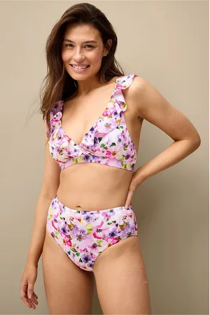 ELLOS Chandra Tai Midi Bikini Pink