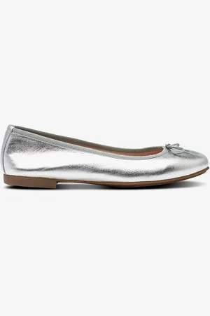 Bianco Ballerinasko biaMadison Ballerina Metallic Leather