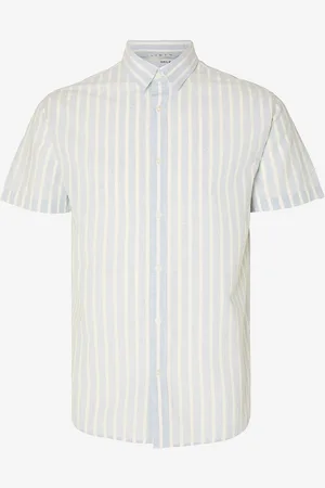 SELECTED Skjorte slhRegnew-linen Shirt SS Classic