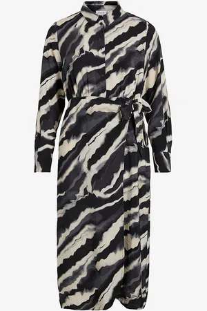 VILA Skjortekjole viDogma Esa L/S Midi Shirt Dress