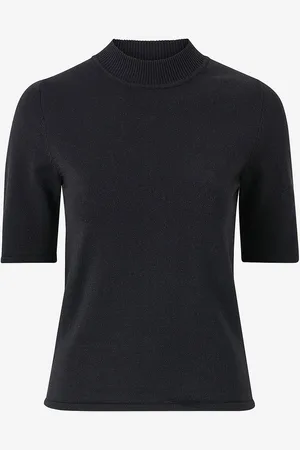 SELECTED Top slflUra Lurex 2/4 Knit Tee