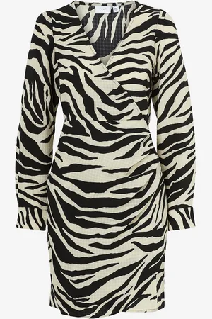 VILA Kjole viMolly L/S Short Wrap Dress