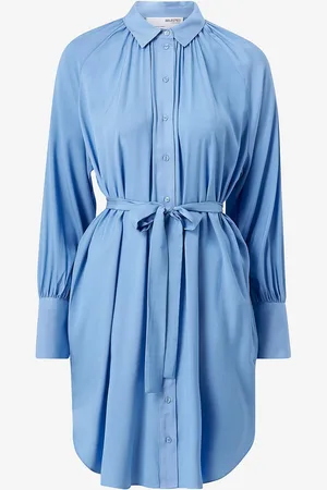 SELECTED Skjortekjole slfAlfa LS Short Shirt Dress