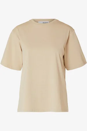 SELECTED T-shirt slfLisa Hankie SS O-neck Tee
