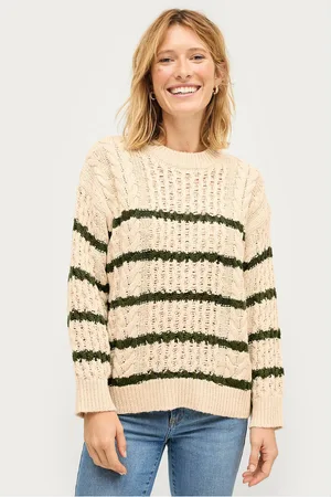 Soaked in Luxury Trøje slFranna Stripe Pullover