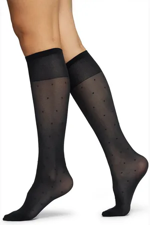 Swedish Stockings Knæstrømper Doris Dots Knee-Highs