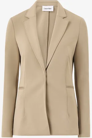 Calvin Klein Habitjakke Technical Knit Long Blazer