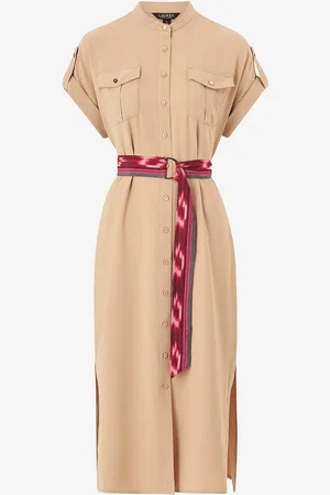 Ralph Lauren Kjole Triple Georgette Dress