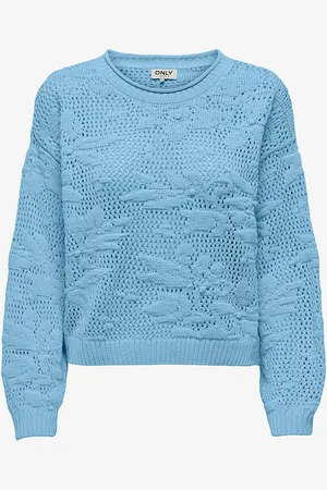 ONLY Trøje onlCille Life LS Structure O-neck