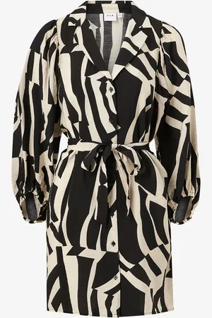 VILA Skjortekjole viDogma Uma V-neck 3/4 Shirt Dress