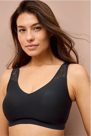 Chantelle Bh-top Soft Stretch Padded Top V Neck Lace