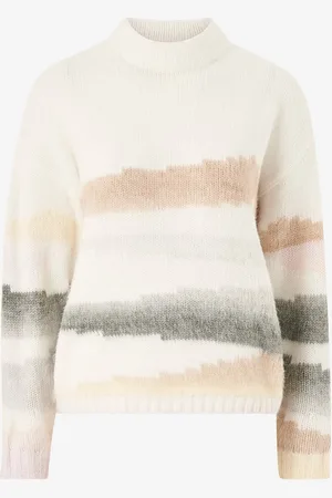 Pieces® Trøje pcJeria LS High Neck Jacquard Knit