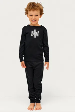 AHKKA Lange underbukser Logo Pants Tech Kids
