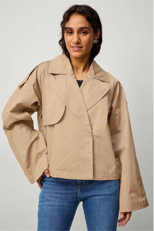 Gina Tricot Jakke Short Trench Coat