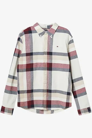 Tommy Hilfiger Skjorte Global Stripe Check Shirt L/S