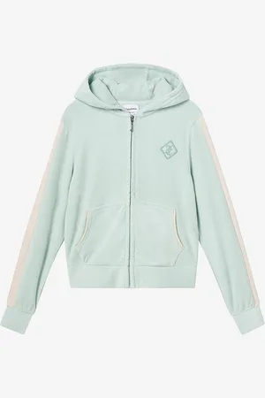 Juicy Couture Hættetrøje Juicy Towelling Zip Through Hood